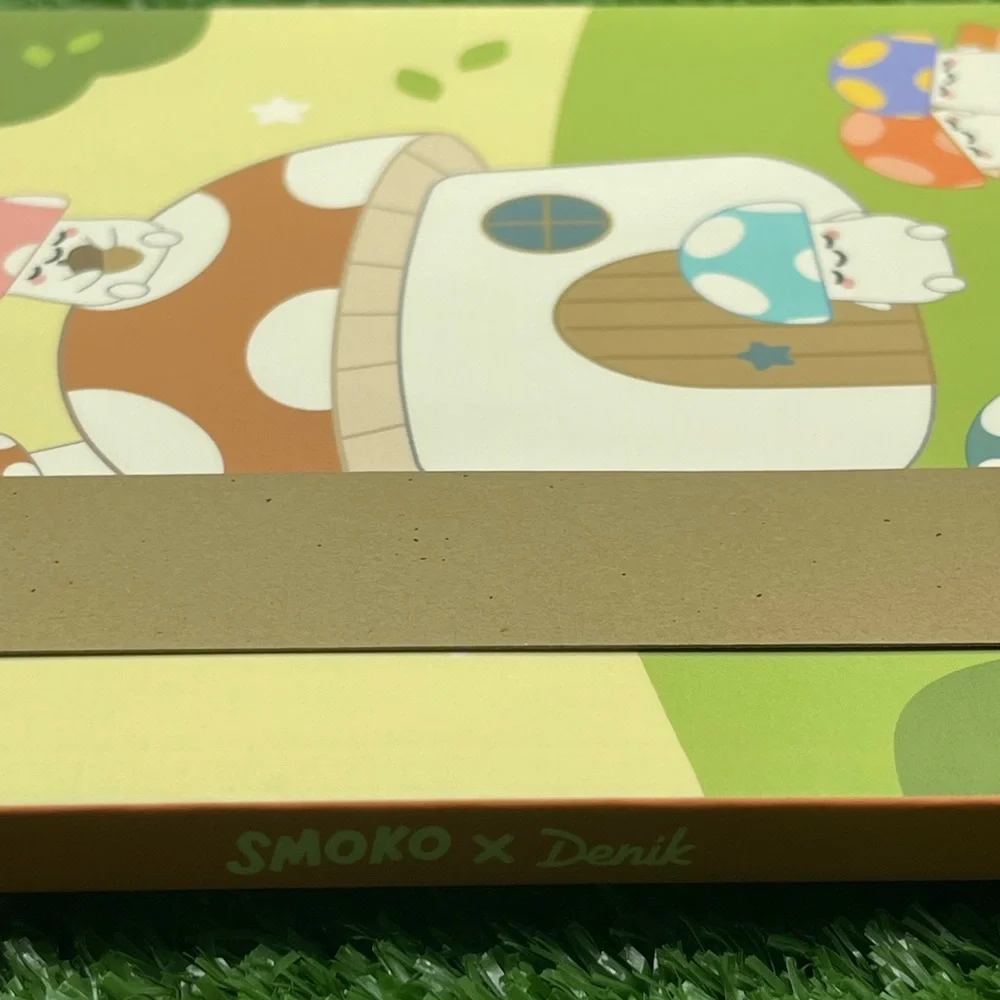 Smoko x Denik Friends Smoko Mushroom Garden Medium Layflat Notebook, NWT
